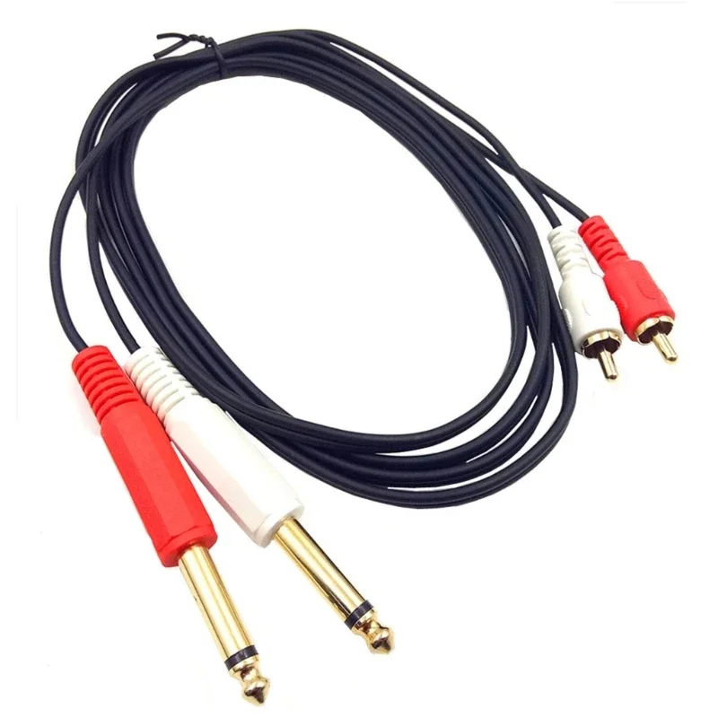   ̺ 6.35 -2 RCA , AUX 0.2m, 1m, 1.5m, 3m, 6.5mm