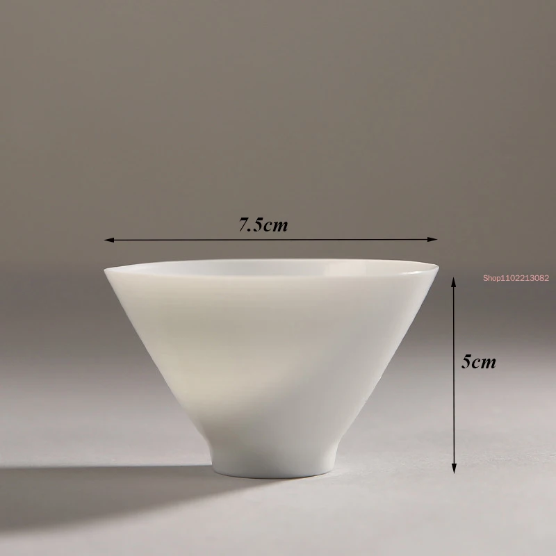 Jingdezhen Ceramic Large Capacity Blue and White Porcelain Tureen Creative Tea Strainer Office Retro Hand-painted Tea Cup