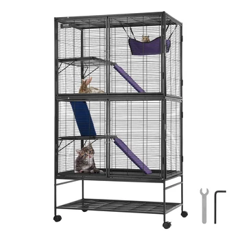 Small Pet Rolling Cage 1