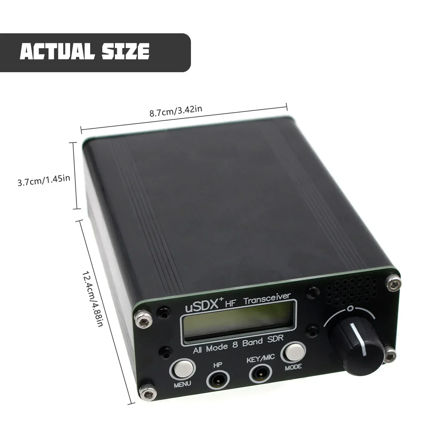 Upgraded Version of USDR USDX+Plus V2 8-band SDR Full Mode Hf SSB Qrp Transceiver