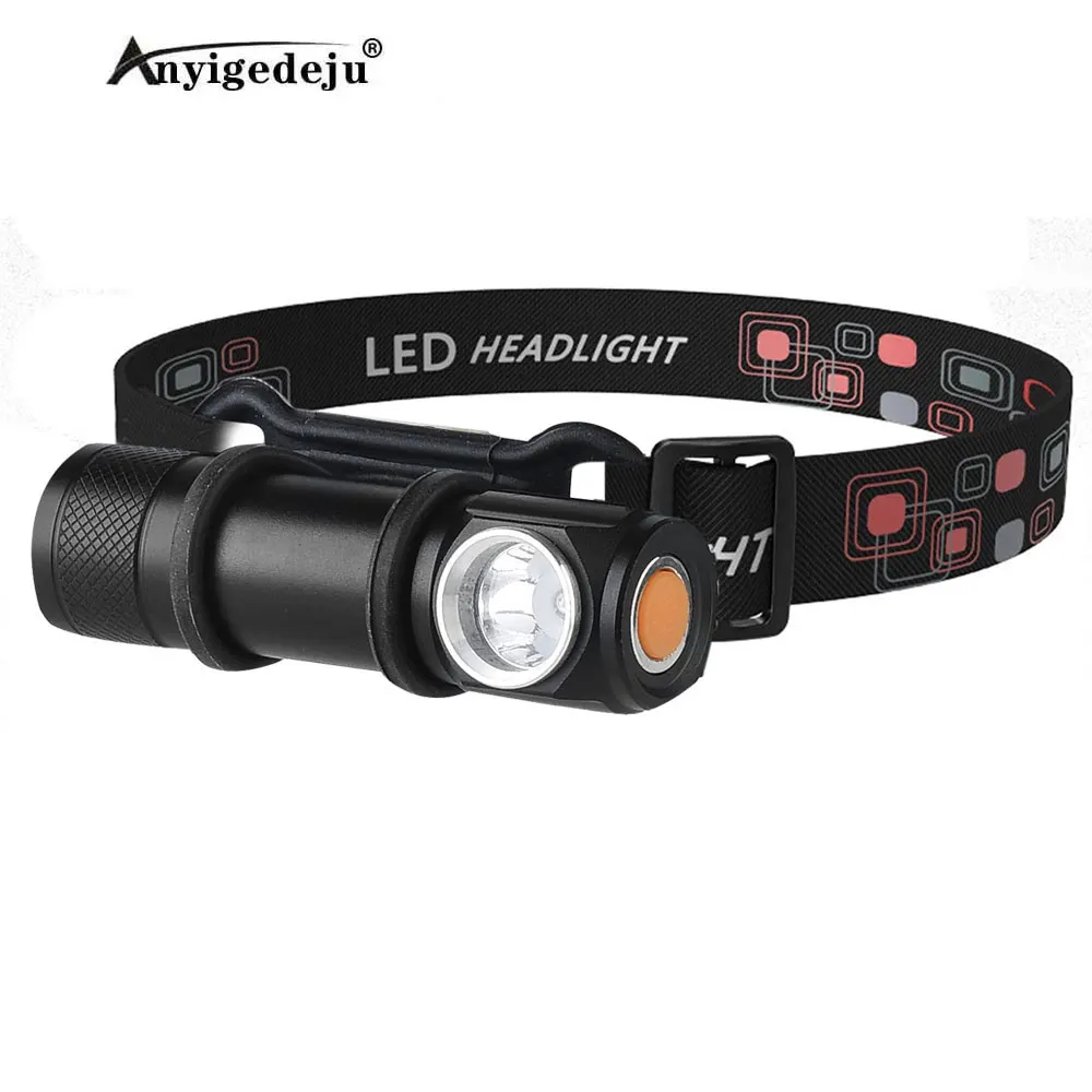 

3 Modes Headlamp Flashlight Super Bright LED Light Lamp Headlight Forehead Torch for Hunting Camping Built-in battery Lantern