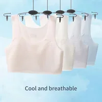 Developmental Period Tween Girls Seamless Camisoles with Anti Bulge Cups for Confident and Smooth Look Suitable School Playtime 2