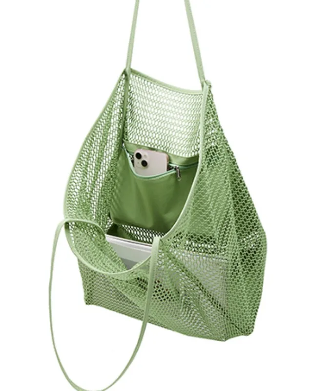 mesh handbag