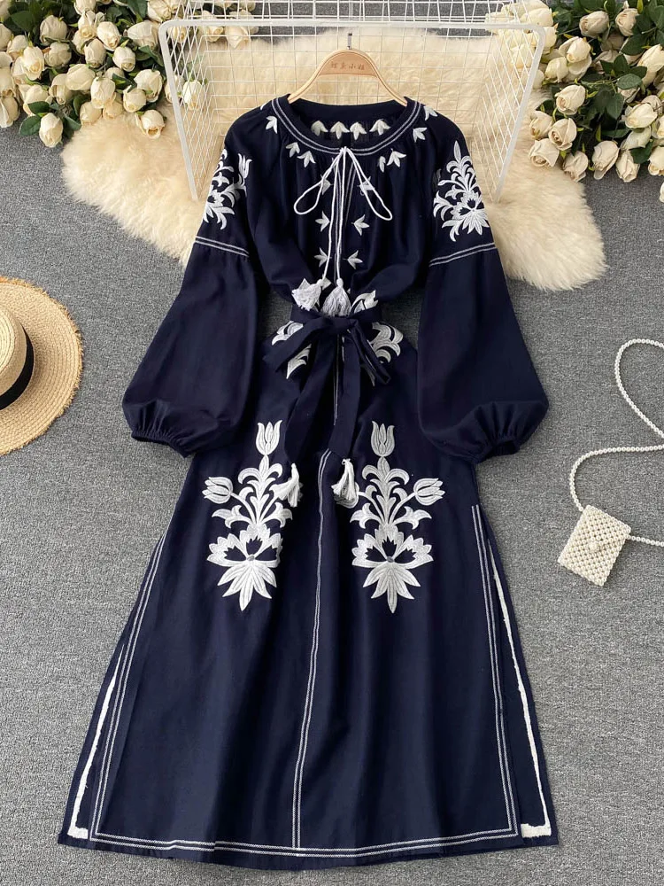 women’s embroidered dress