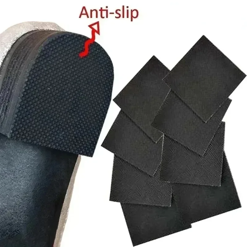 1/10pairs Non-Slip Shoes Mat No-adhesive High Heel Sticker Women Rubber Pads Cushion Oxford Anti-Slip Heel Sole Protectors