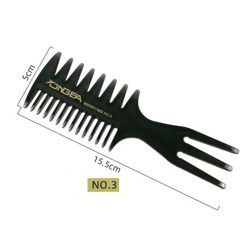 Wide Teeth Hairbrush for Men - Beard & Hair Styling Comb