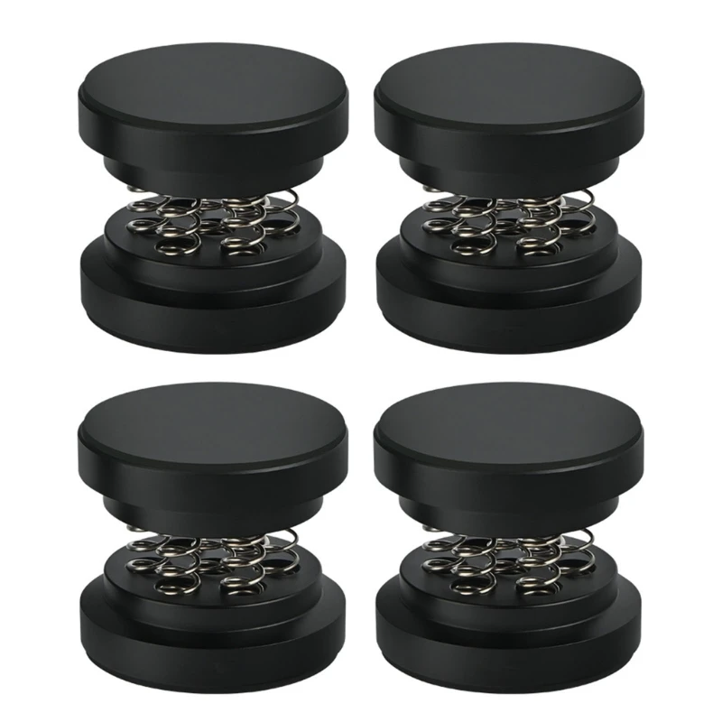 

Aluminum Spring Speaker Stand Feet Foot Pads Speaker Spikes Isolation Stand Subwoofer Spring Vibration Absorber Spikes