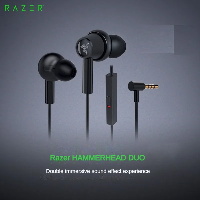 Razer HAMMERHEAD DUO Dual-core In-ear Gaming Earphones Stereo