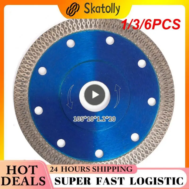 

1/3/6PCS Turbo Saw Blade Granite Marble Cutting Disc Porcelain Tile Ceramic Blades105/115/125mm for Angle Grinder