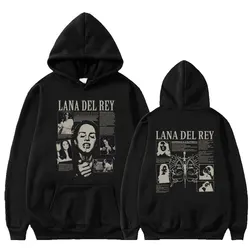 Hoodies Singer Lana Del ReyUltraviolence Music Album Men Women Fashion Neutral Hip Hop Sweatshirt Oversize Hoodie Coat Tracksuit
