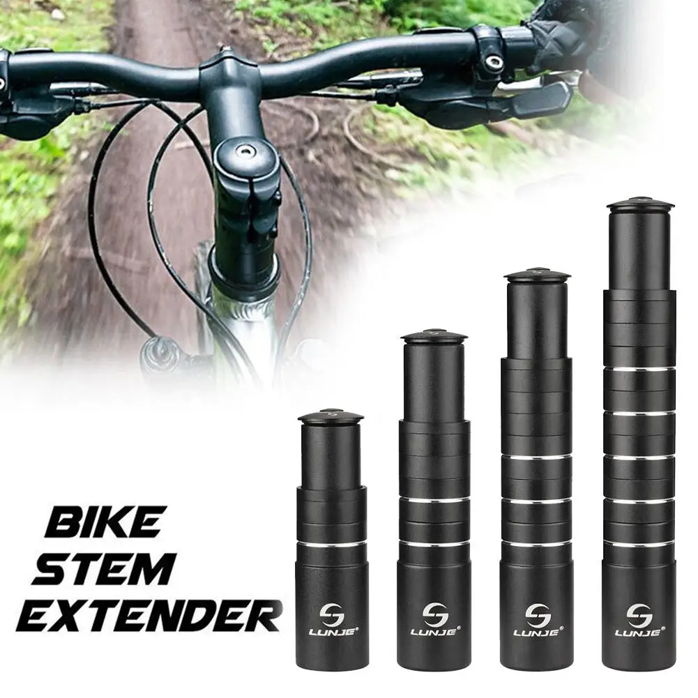 

Bike Stem Height Extender 115mm 180mm 210mm Bicycle Up Mountain Handlebar Adapter Stem Extender Rise Bike Part Bike Road S9G1