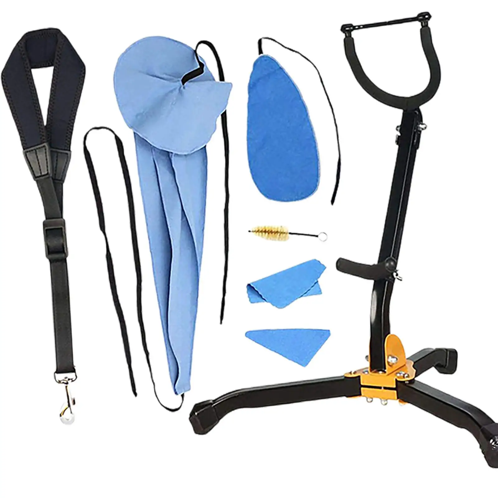 Saxophone Stand Holder Alto/tenor Sax Stand Professional Multi Orchestral Stand for Alto Tenor Sax Wind Instrument Fitments