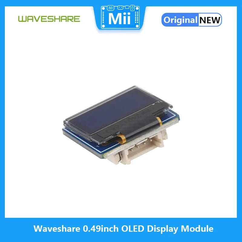Waveshare OLED ÷ , 64  32 ػ, I2C ,  ÷ ÷, 0.49 ġ