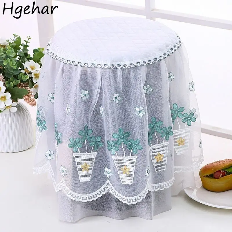Pastoral Embroidery Lace Water Dispenser Covers Decorative Dust-proof Cover Rice Cooker Desk Lamp Multi-function Protector Chic water dispenser cover