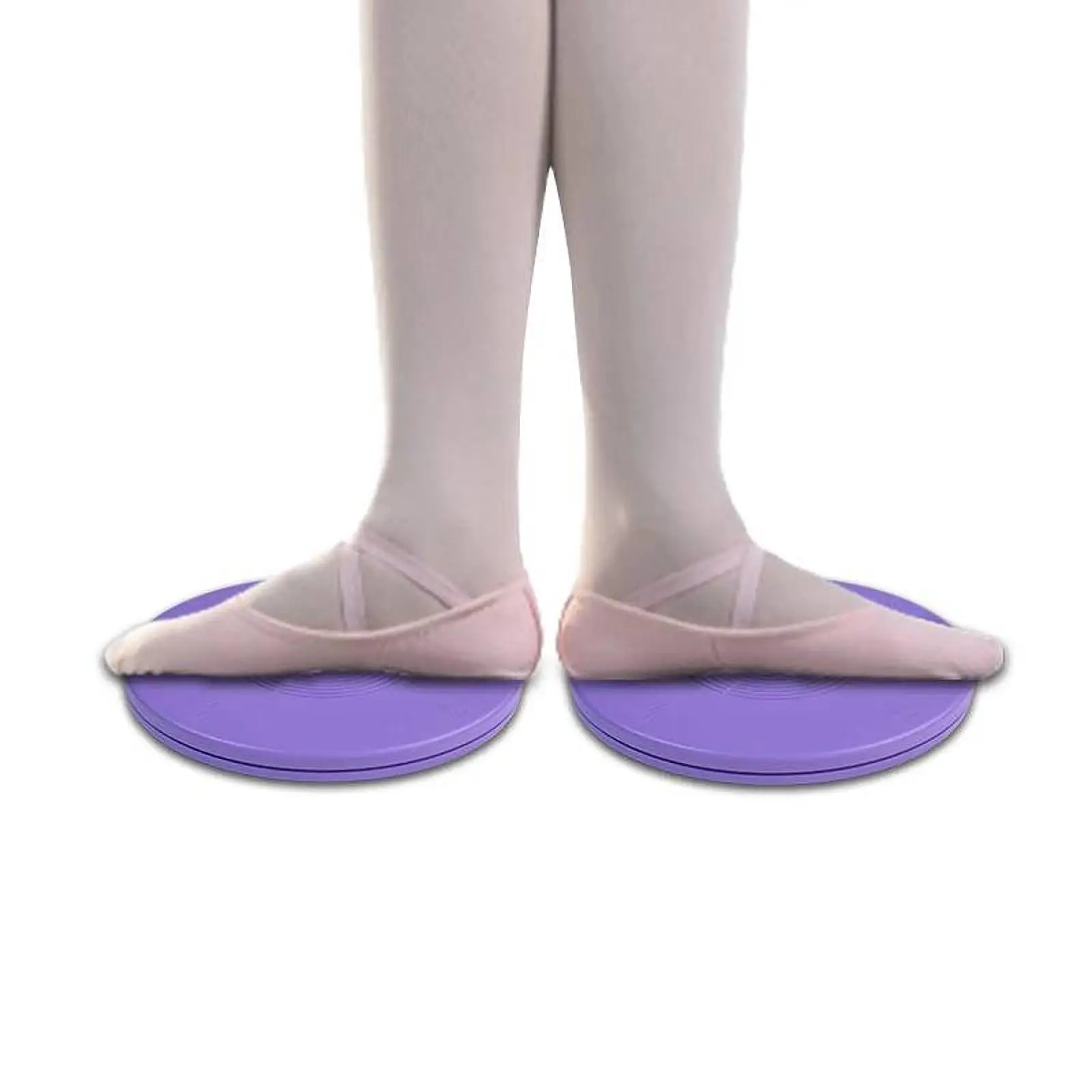2Pcs Ballet Turning Board Waist Twisting Disk Multipurpose Professional Round