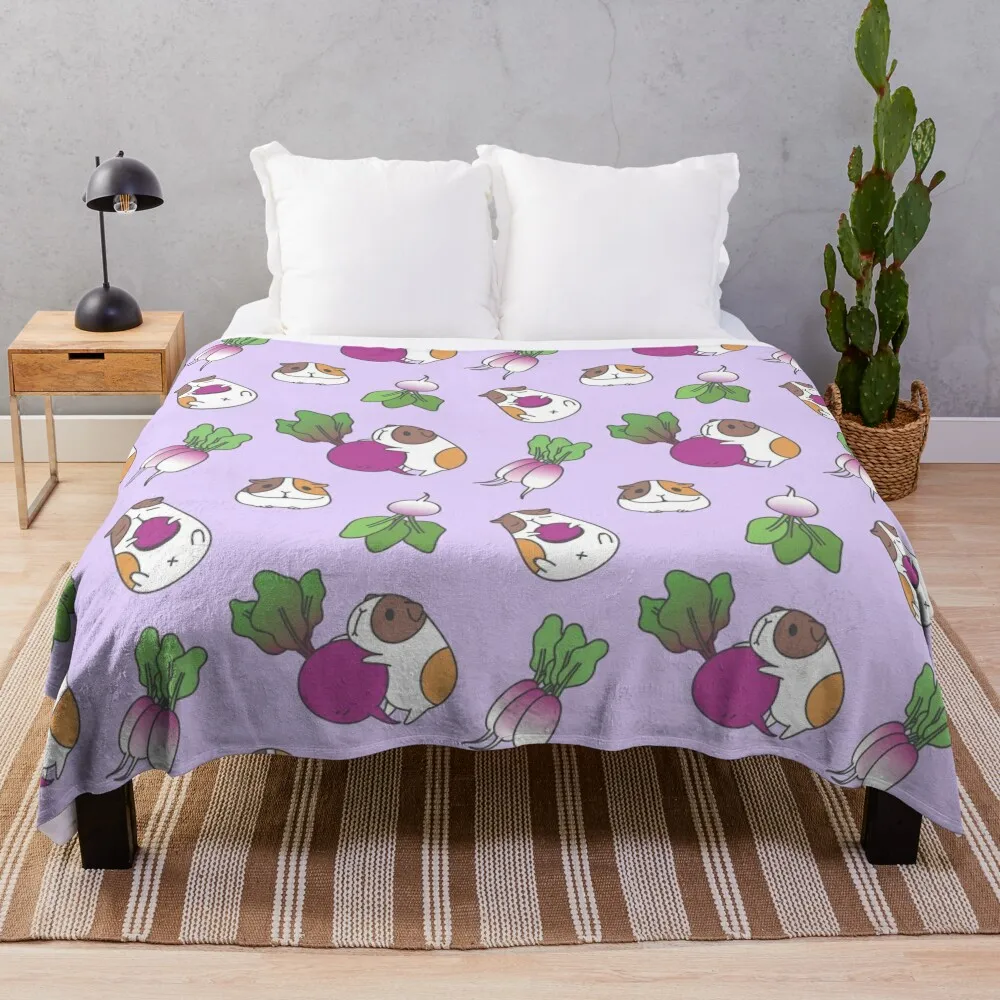

Guinea Pig Pattern Throw Blanket Plaid Flannels Blanket Decorative Throw Blanket