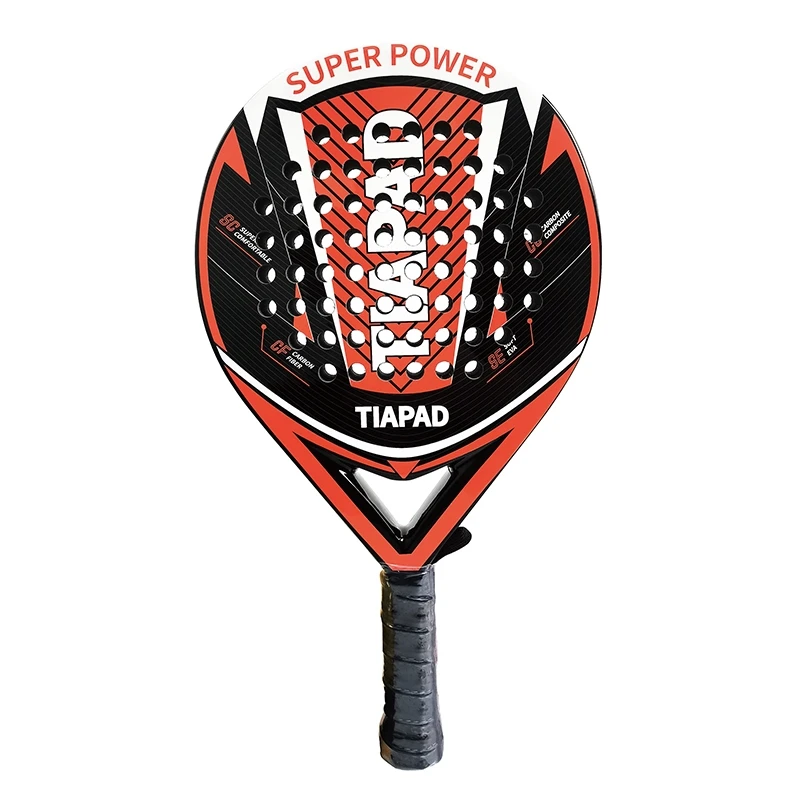 

Padel Racket Diamond Shape Carbon Fiber Surface EVA Memory Flex Foam Core Padel Tennis Racquets Tennis Padel