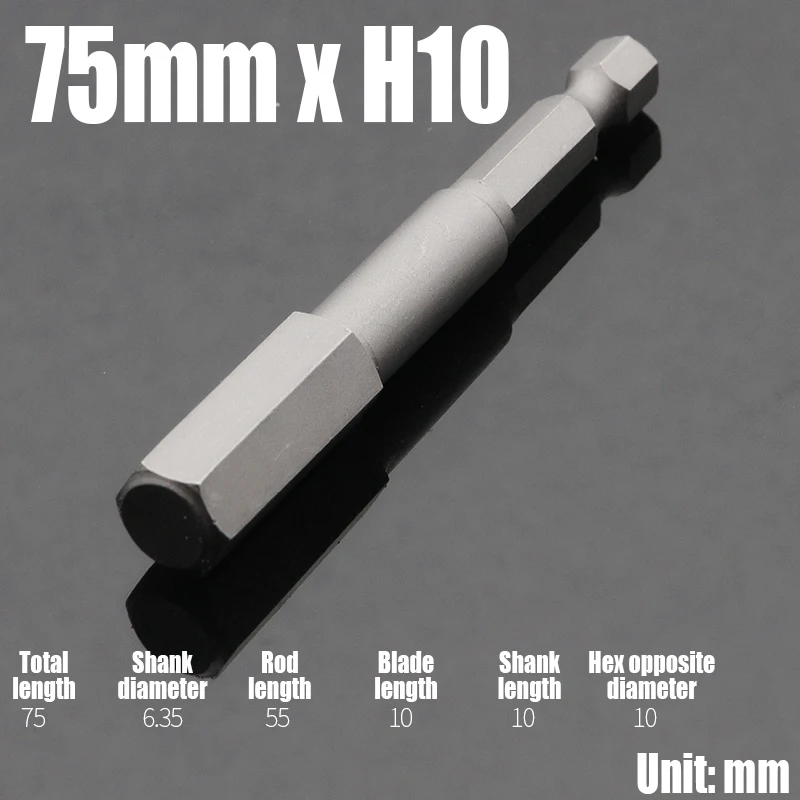 75mm x H10