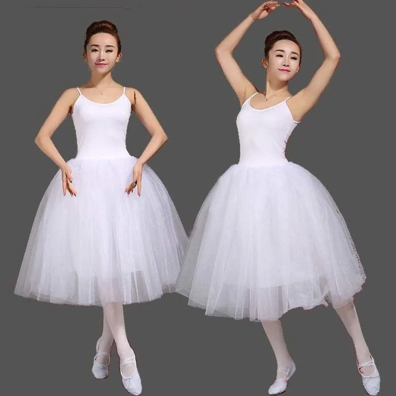 Romantisches Ballett-Ballettkostüm für Erwachsene, Mädchen am National Lake, professionelle Ballett-Ballett-Mädchen-Show, Ballerina-Panorama – Detail 3
