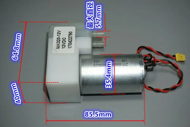 dc 12v 9l min 70kpa 9090kpa grande fluxo 03