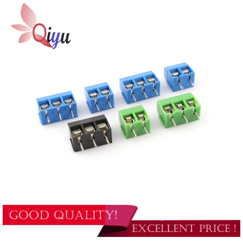 Kit Morsettiere A Vite KF301 Per PCB, 68 Pezzi, 2 E 3 Pin, Passo 5mm, Per Arduino E Raspberry