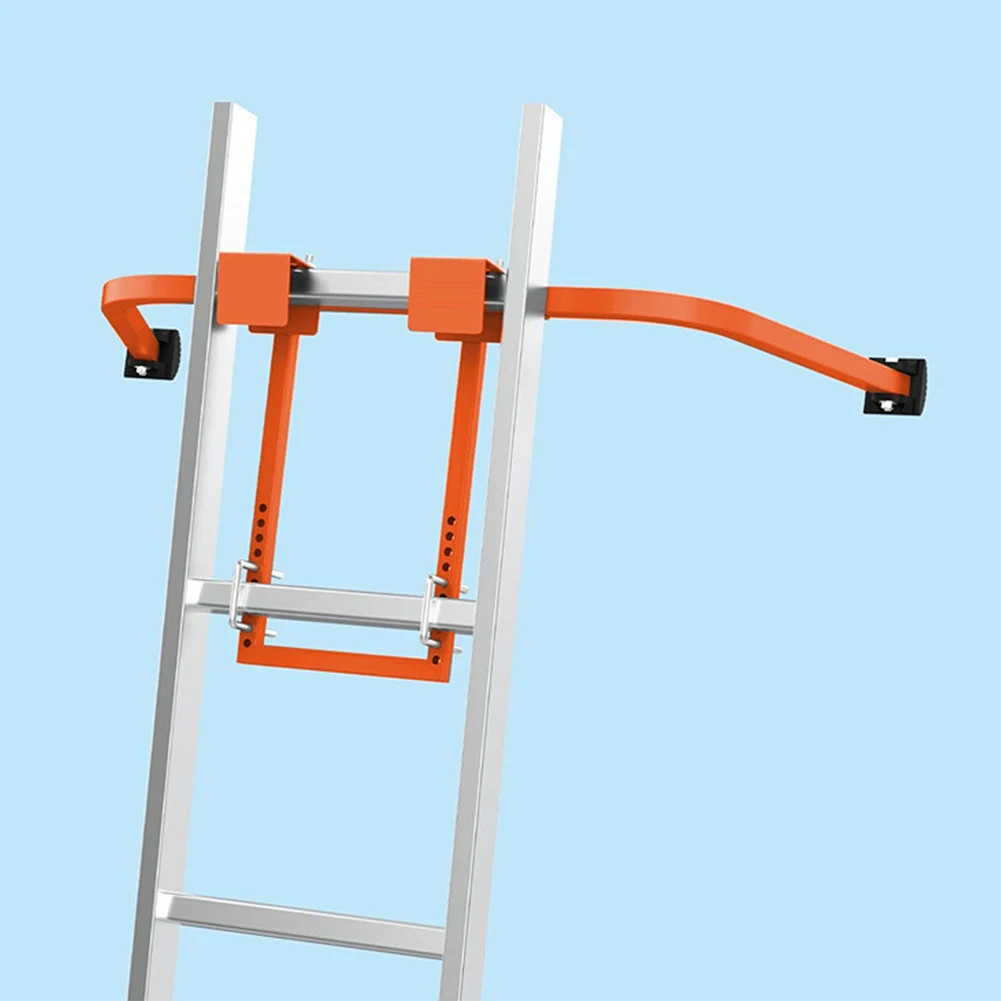 Ladder Stabilizer for Extension Ladders Safety Anti Slip Gutter Guard for Improved Stability on Roofs and Steep Slopes