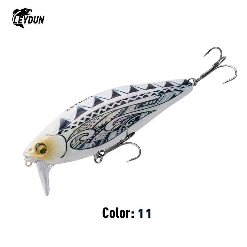 LEYDUN Hot JACK Minnow Fishing Lures 107.7mm 30g Floating swimming