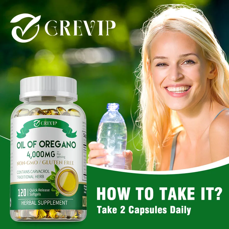 Oil of Oregano-Natural Antioxidant, Promotes Digestive Health, Intestinal Health, and Improves Immunity