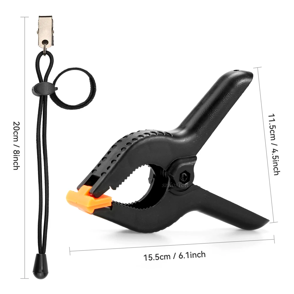 배경 클립 사진 배경 클램프 고정 배경 모슬린 그린 스크린 고정 사진 스튜디오 액세서리에 대한 헤비 듀티