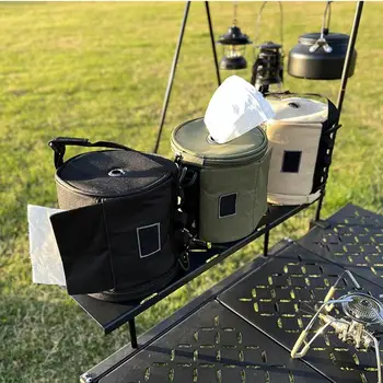 Tactical Roll Paper Storage Bag Hanging Toilet Tissue Paper Box Molle Pouch Storage Camping Hiking Outdoor Car Picnic Supplies 3