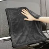 1200GSM Microfiber Car Cleaning Towel Double-Sided Super Absorbent Car Wash Cleaning Cloth Scratch Proof Soft Lint Towels 4