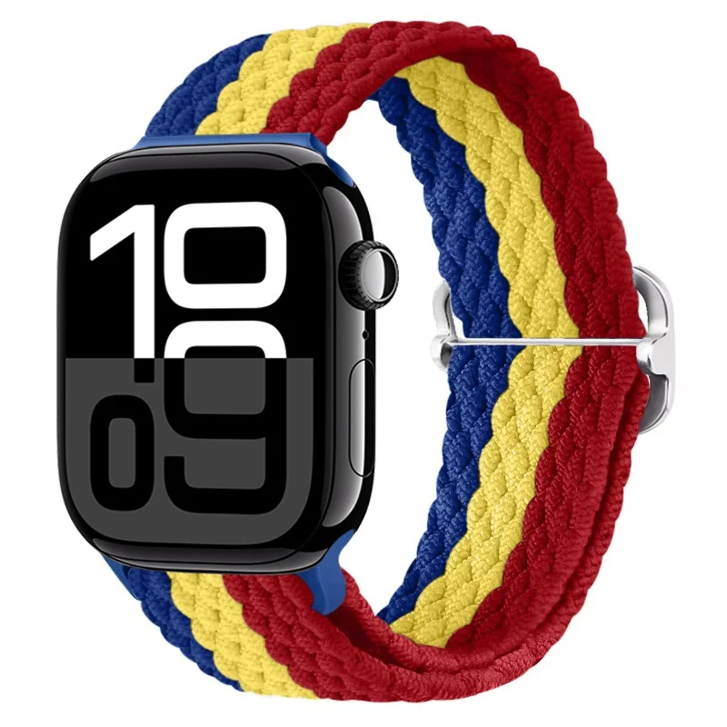 Premium Nylon Braided Strap for Smartwatch - Durable and Stylish Bracelet Design