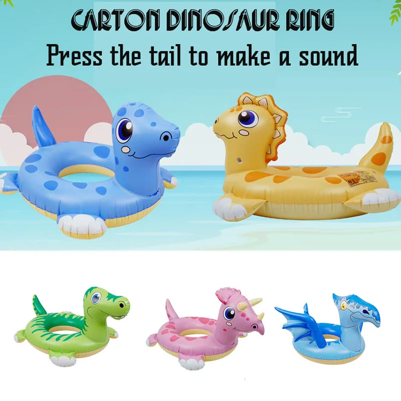 SummerInflatableDinosaurWaterRingToyBabyCartoonPterosaur