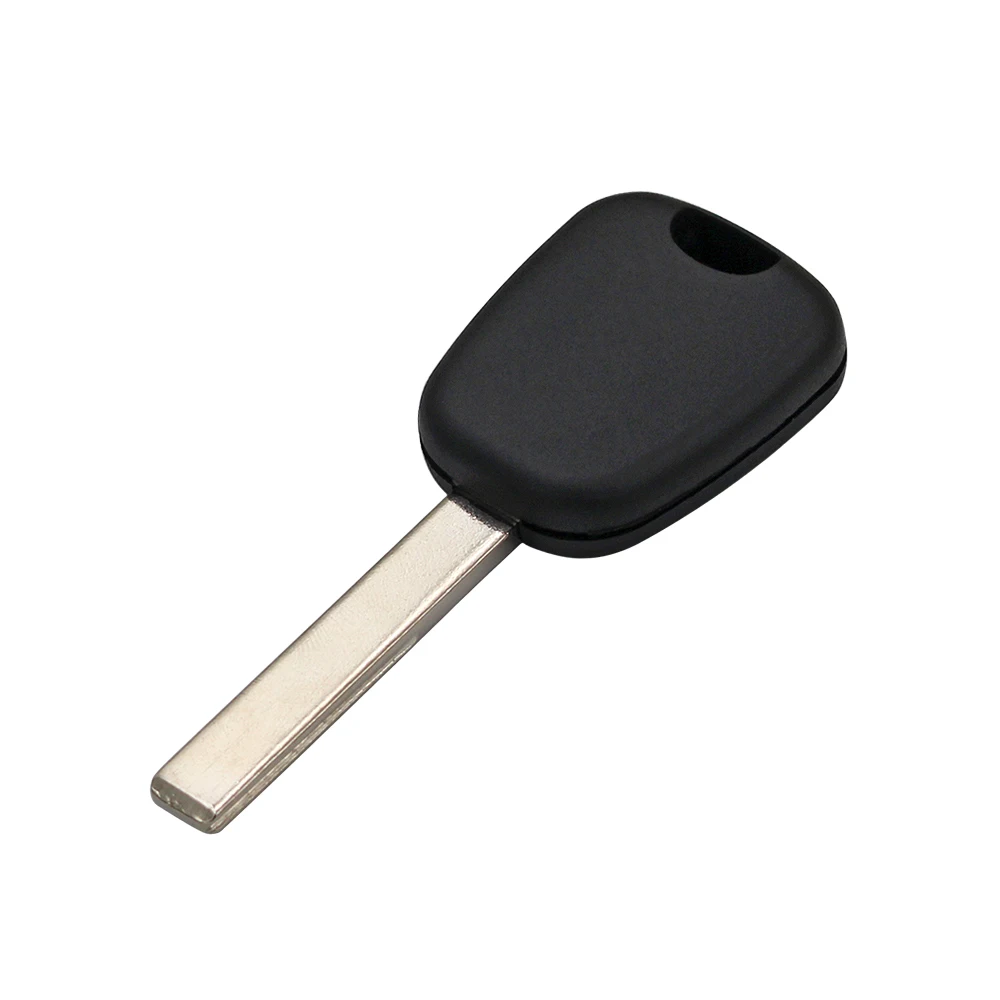 Ecusells transponder remote key shell case fob for Peugeot 206 207 307 308 Partner Uncut HU83/VA2 or with ID46 PCF7936 chip key case car key shell key shell transponder chip