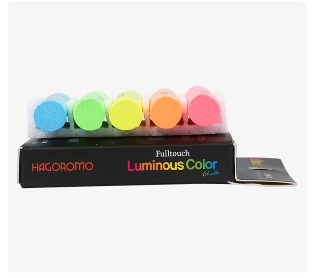 Hagoromo Gessi FULLTOUCH 10 Colori - Confezione Da 12 Pezzi - Gessi Professionali Per Scuola E Ufficio - Foto 3