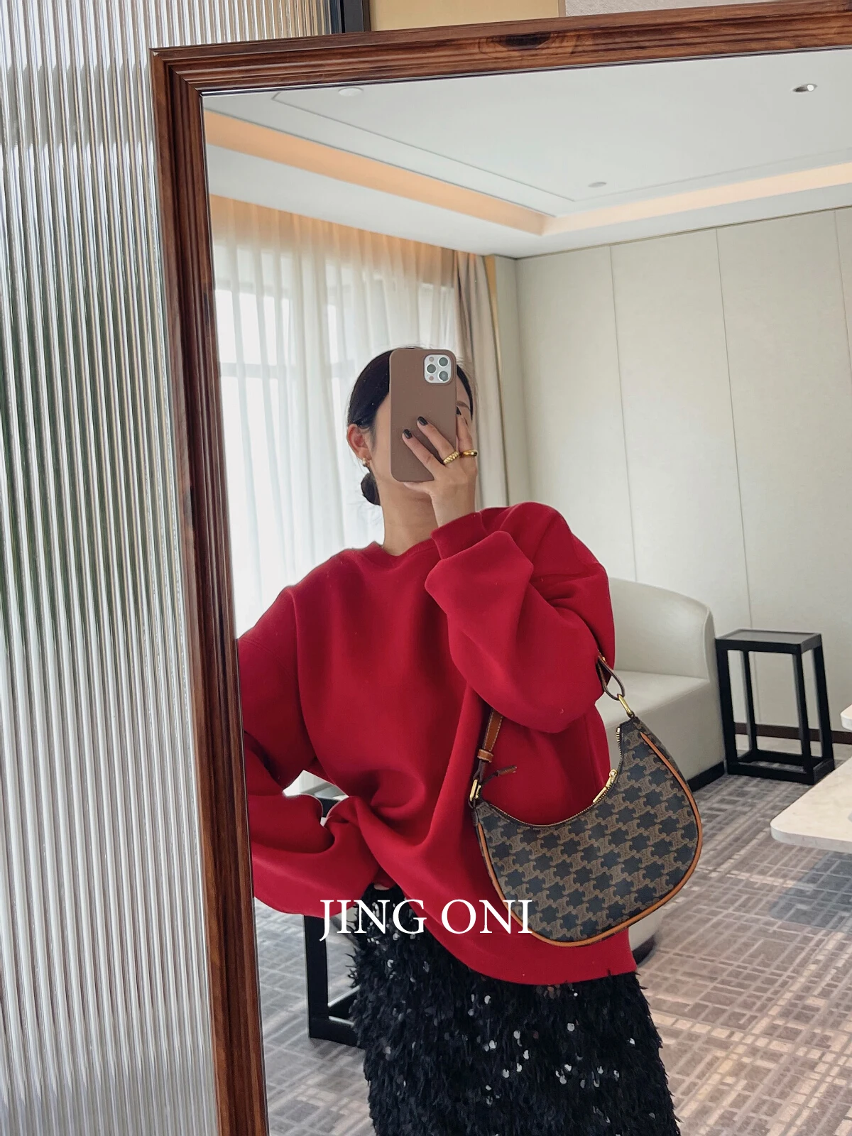 Hoodies Blouse 2024 Spring Woman Clothing Y2K Korean Fashion Gothic Style Vintage Elegant Tops Youthful Pullover Long Sleeve New