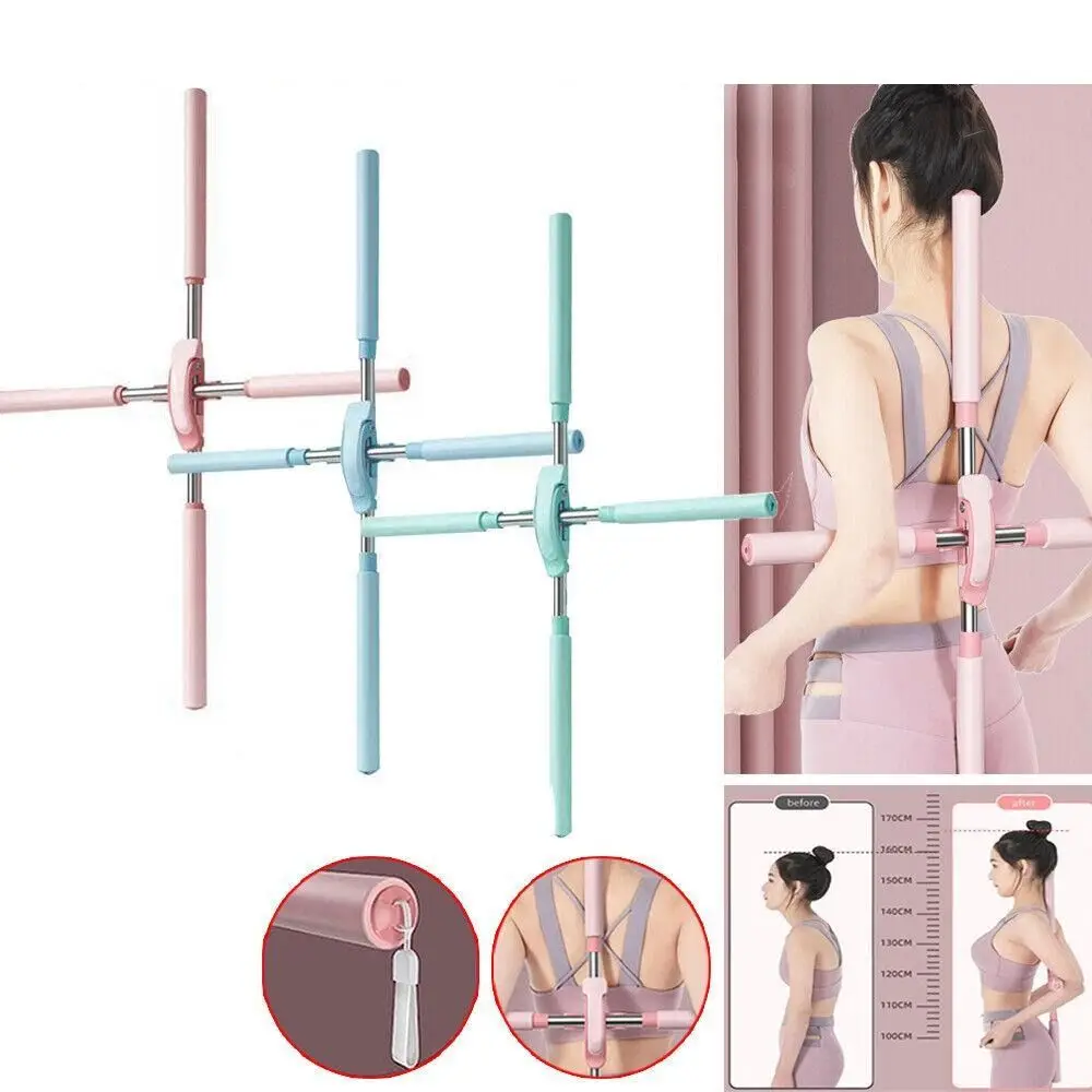Fitness Accessories Yoga Pole Open Shoulder Beauty Back Posture Corrector Stick Open Back
