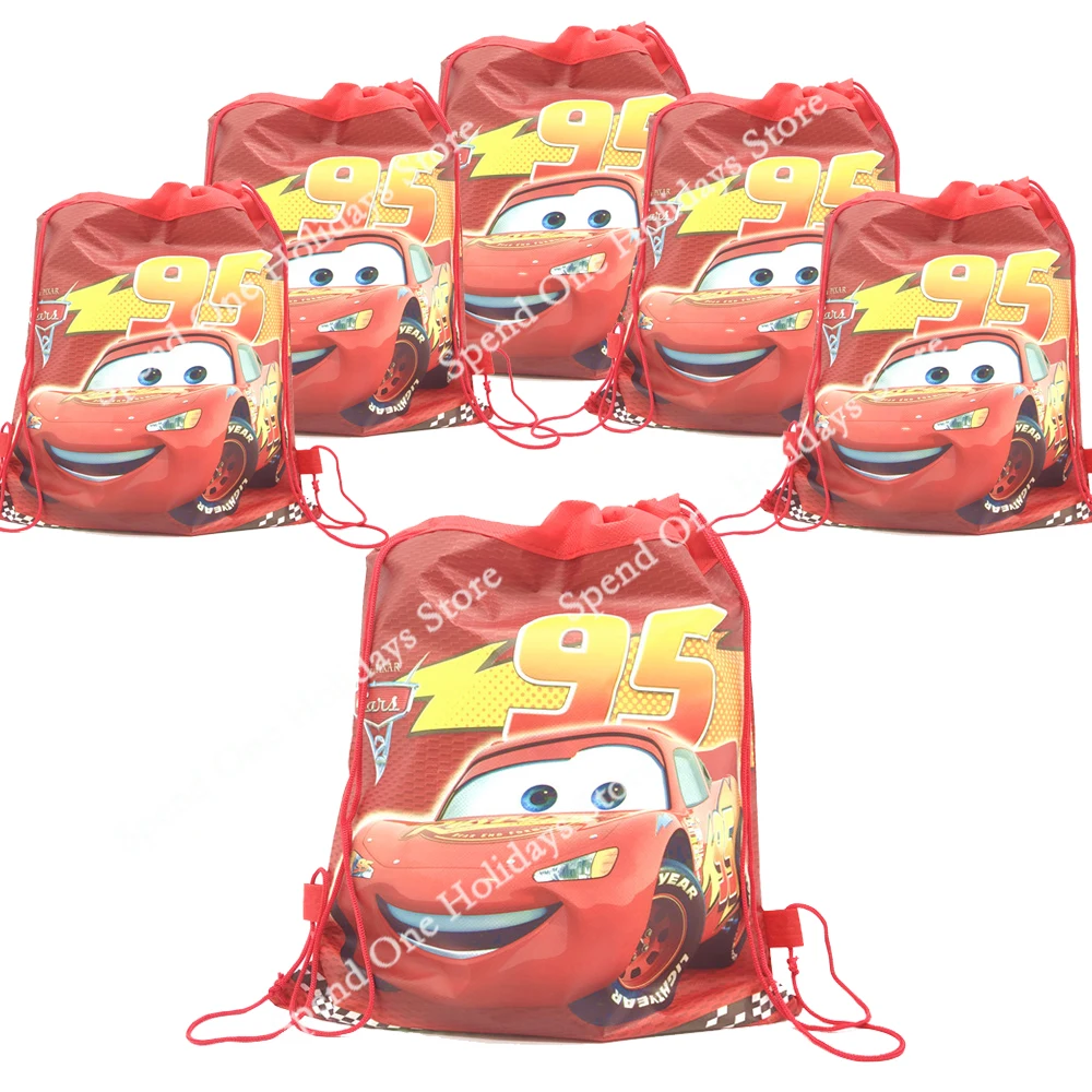 Lightning Mcqueen Mobilitation Car Boy Travel Storage Bag School Zaino Festa Di Compleanno Per Bambini Car Anime Travel Storage Bag