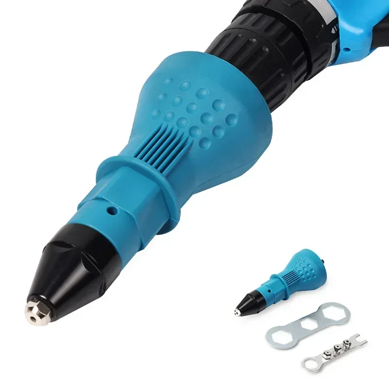 Electric Rivet Gun Core Pulling Alloy Conversion Head Convenient and Fast Rivet Pulling and Conversion Gun Head,rivet gun,rivet gun set,rivet gun part