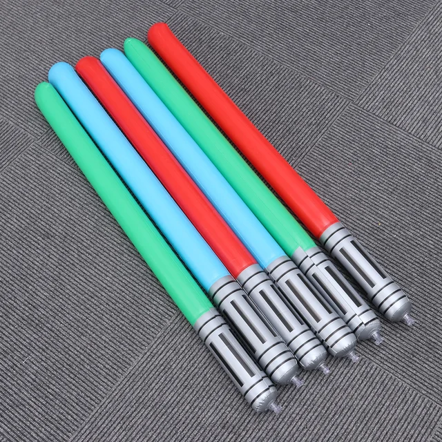 16 Pcs  Inflatable Light Saber Swords Toys Toys Perfect Party Set Great Gift Random Color 3