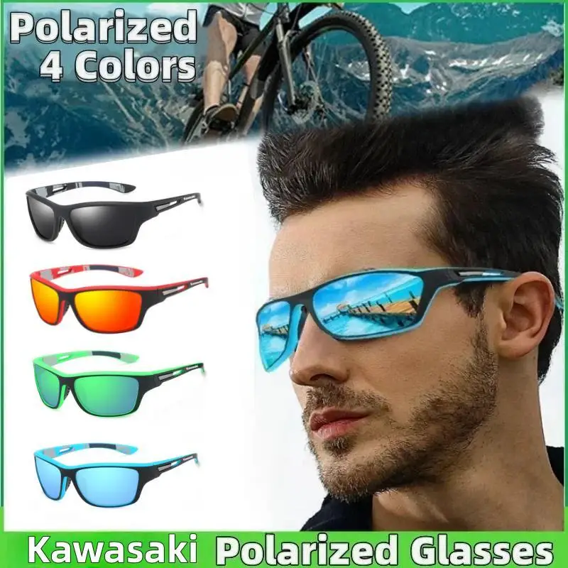 Polarized Fishing Sunglasses Kawasaki Polarized Fishing Sunglasses Goggles Men's Driving Shades Male Sun Glasses Hiking Fishing Classic Sun Glasses