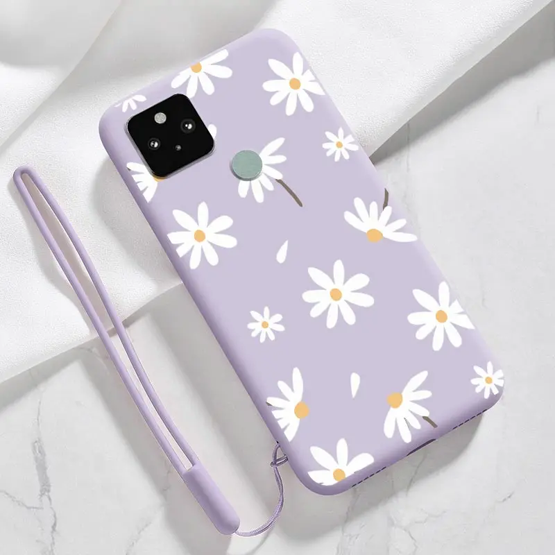 Sunflower White Silicone Bracelet Phone Case