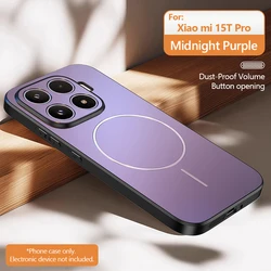 Elegant Matte Magnetic Charging Phone Case - Luxury Edition for Redmi K90ProMax (Purple)