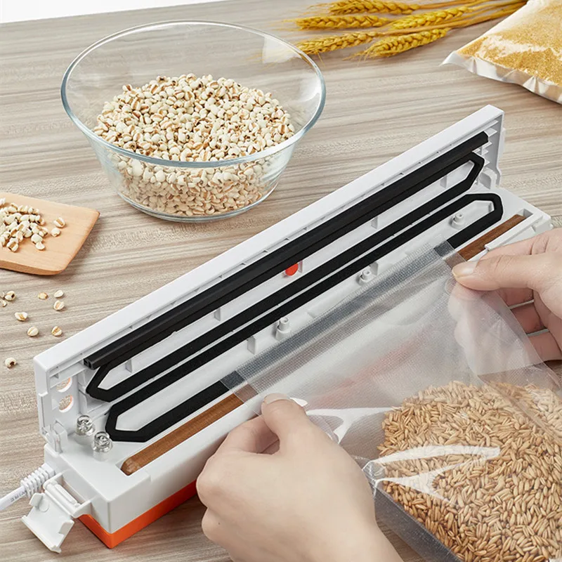 Vacuum Sealer Packaging Machine Household Foods Automatic Heat