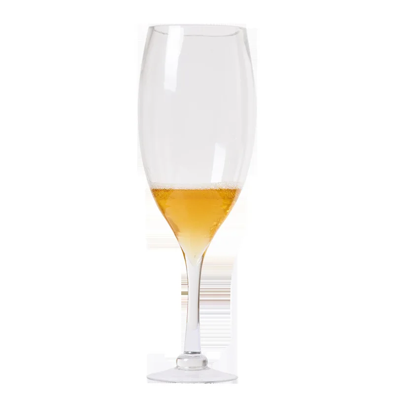 Extra Large Wine Glass Large Capacity Giant Beer Mug Plastic Fish Tank Goblet Dessert Cake Cup for Bars and Restaurants