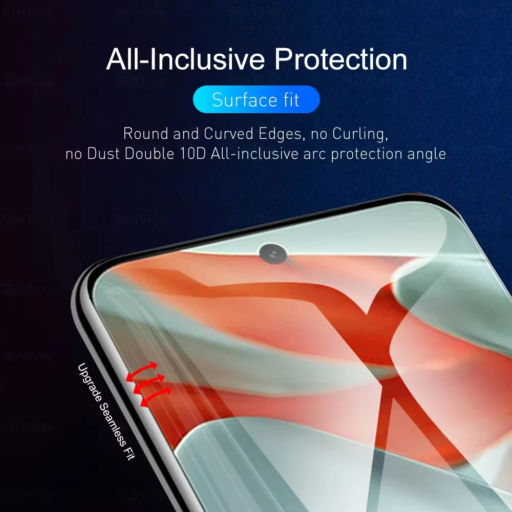 5-Pack Hydrogel Screen Protector Film