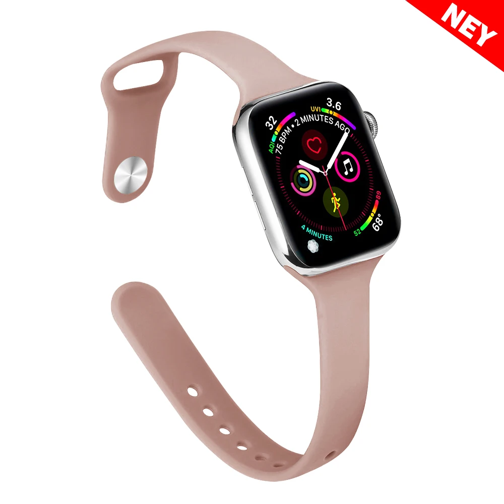 Slim Starlight Sport Silicone Watch Band Collection