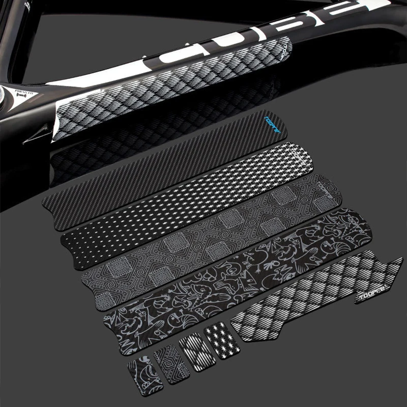 Autocollant de Protection de chaîne de vélo, autocollant de soins de bicyclette de route vtt