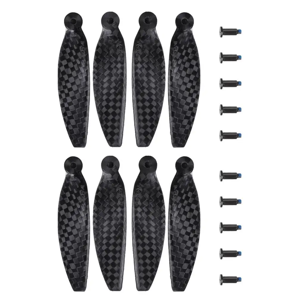 Carbon Fiber Propellers for DJI Mini 4K 4/8 Pieces with Screws drone propeller drone propellers drone propeller blades propeller replacement parts