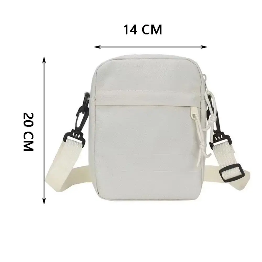 Saddle Bag with Shoulder Straps Korean Style Oxford Cloth Polyester Shoulder Bag Fashion Simple and Versatile Bag